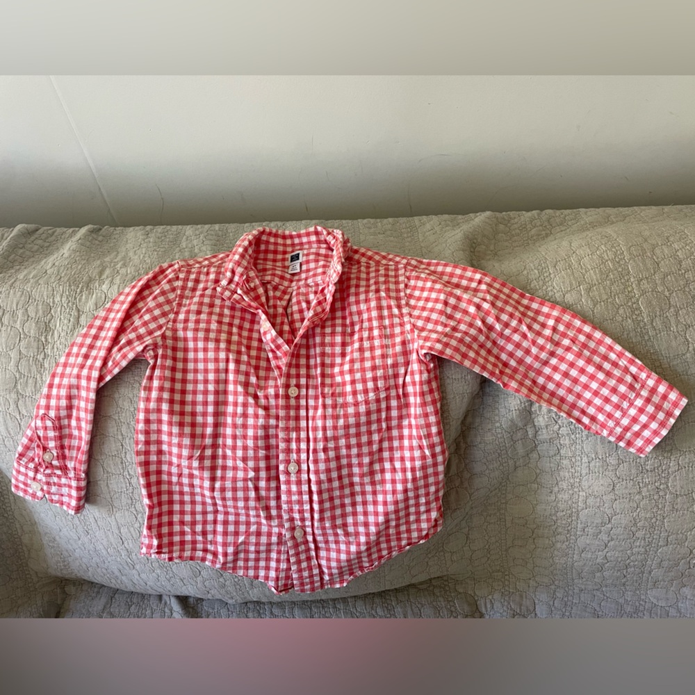 Janie and Jack button up shirt